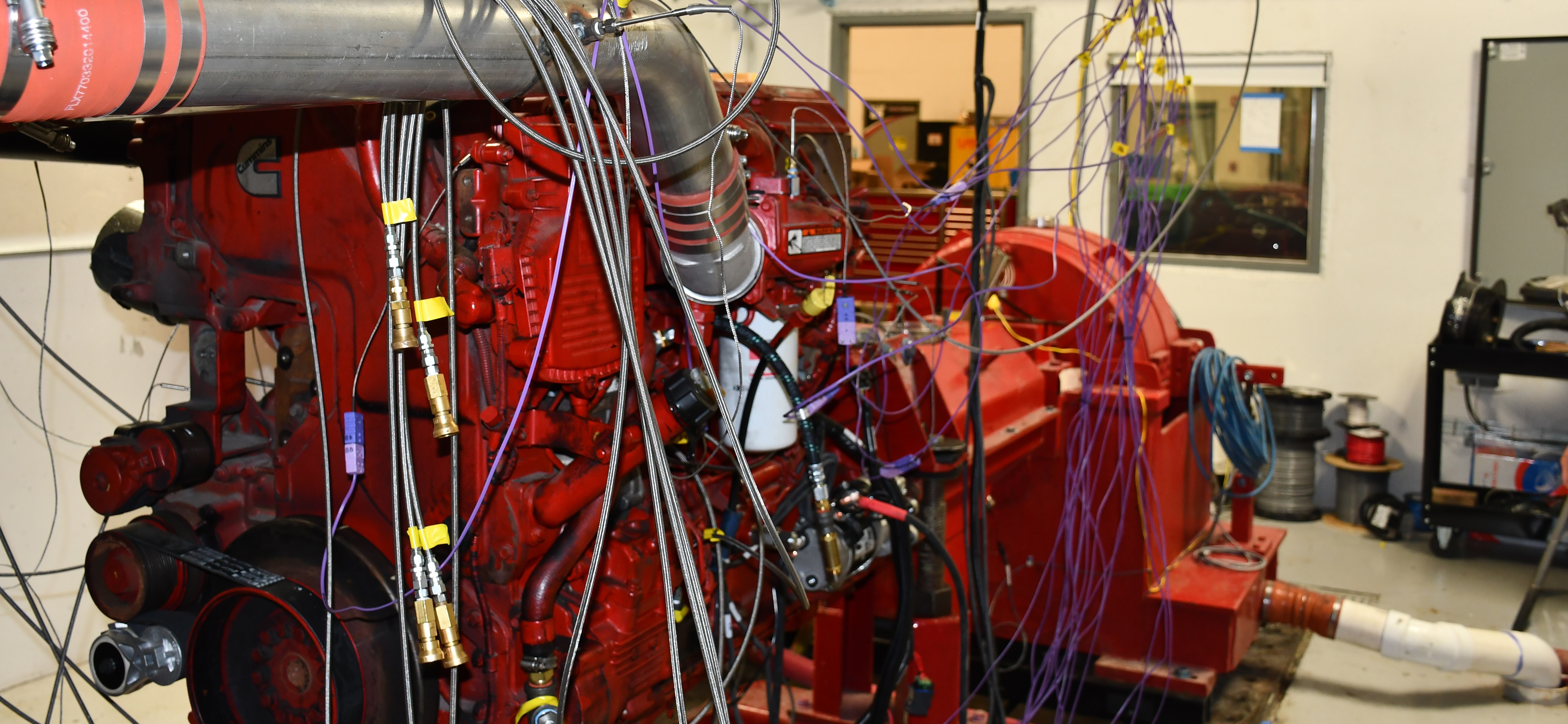 Diagonal, Iowa P&E Engine Test Cell