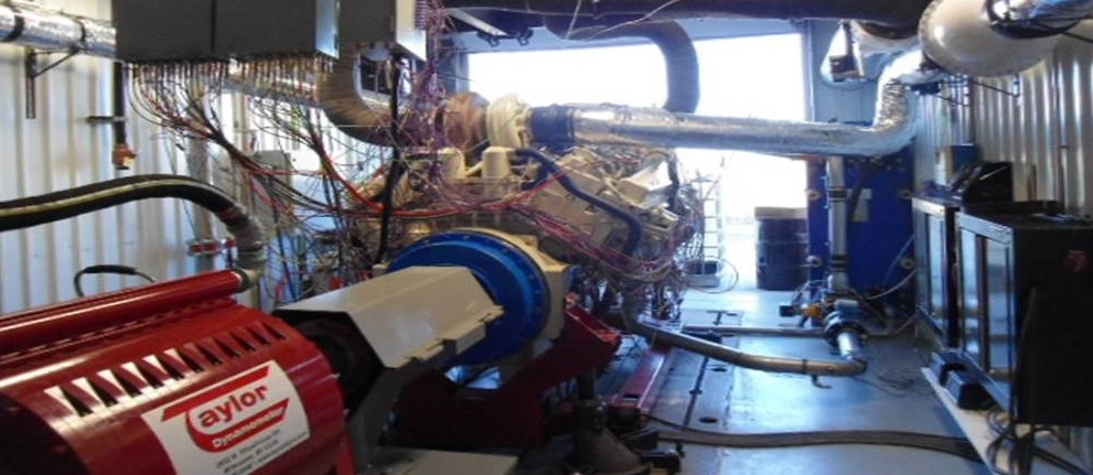 Large engine testing